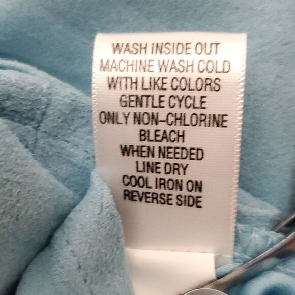 Croft & Barrow Shirt, Sz XL, Blue, Button down, Long Sleeve, Polyester - Picture 13 of 14